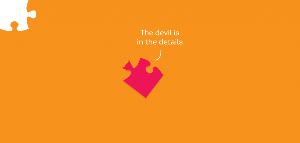 Devil in the details