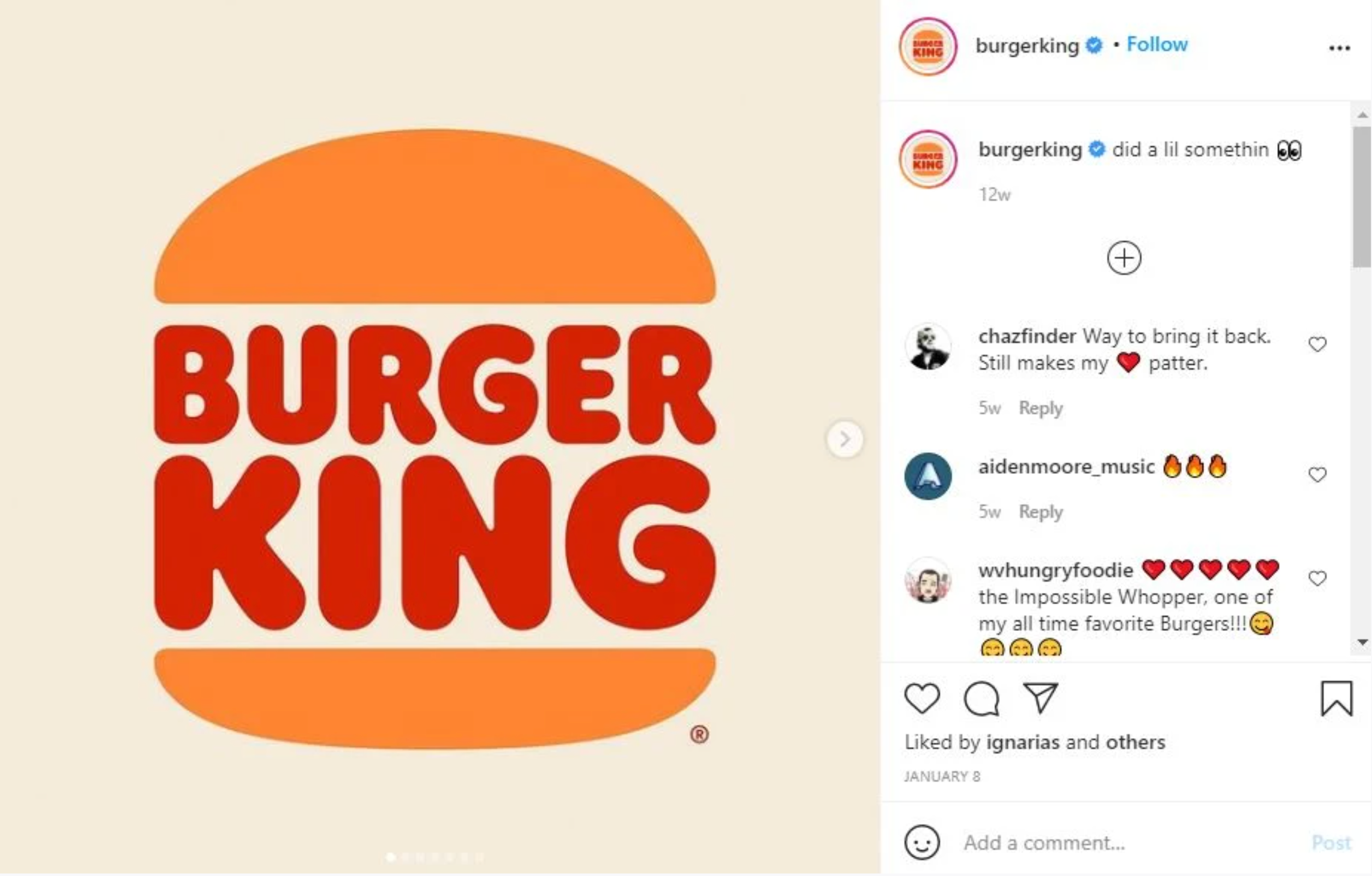 Burger King brand logo