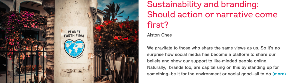 link to sustainability branding article