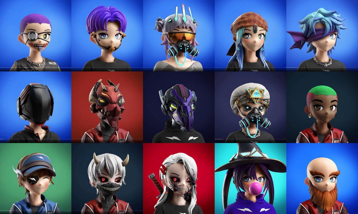 3D avatars