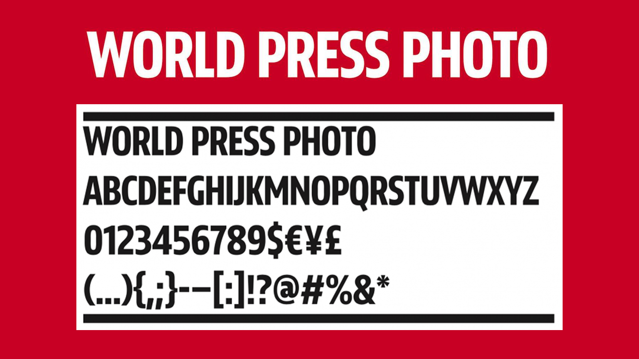 World Press Photo Typography
